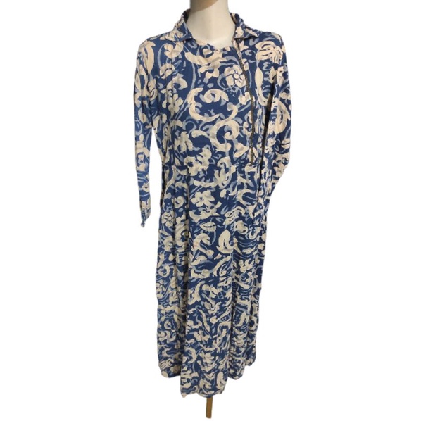 Gamis Katun Motif LD 100-104 PJ 130