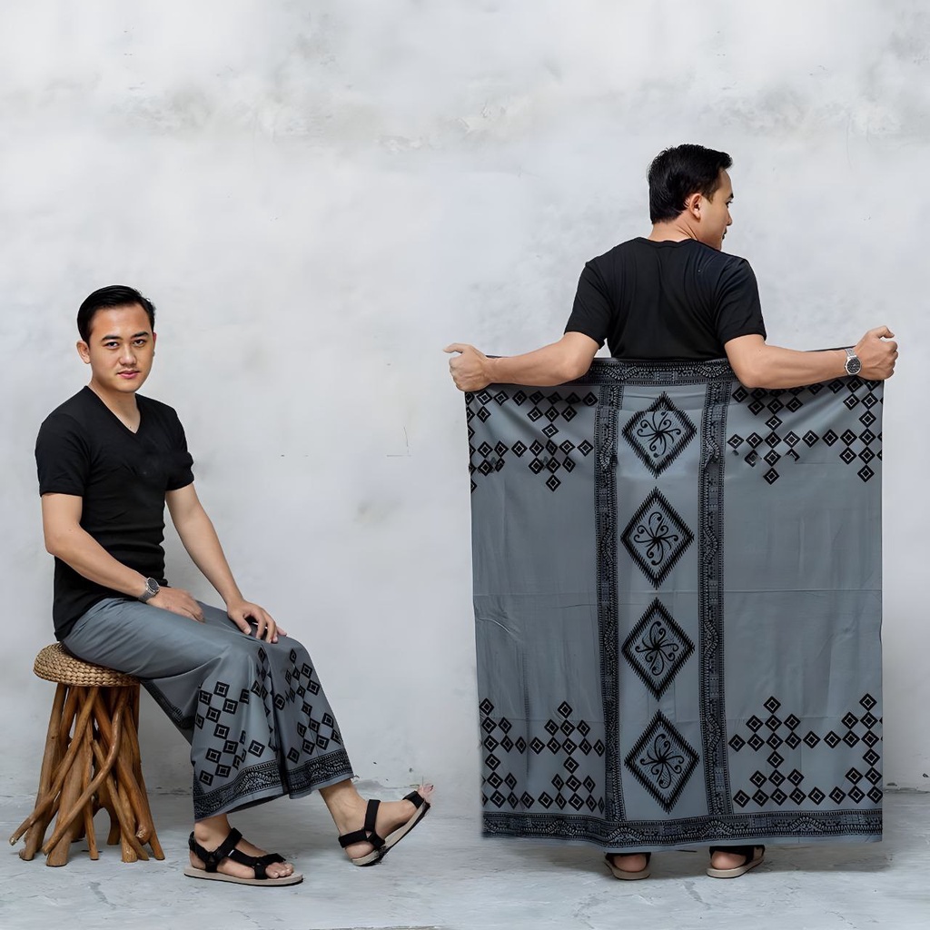 Batikid - Sarung Batik Exclusive Dewasa - Tetris Series