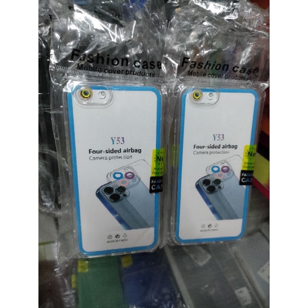 Softcase Vivo Y53 2017 Silikon Casing Case Bening Transparan Pelindung Pro Camera