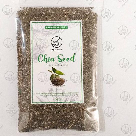 

7.7 BRANDS FESTIVAL 100gr Organic Black Chia Seed / USDA / Rempah / JSR ORGANIK 100% PREMIUM QUALITY