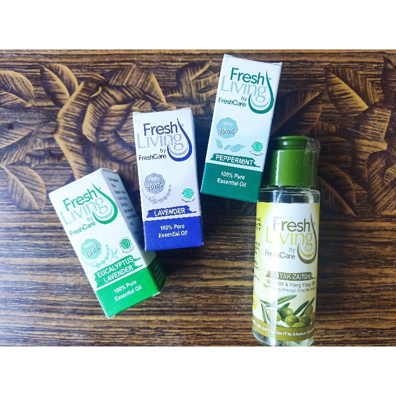 Freshcare Freshliving 10ml Fresh Living Minyak Zaitun 50ml