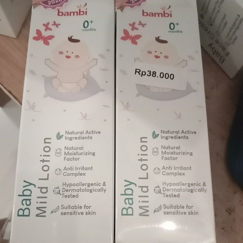 Bambi Baby Mild Lotion 100ml ( Tube )