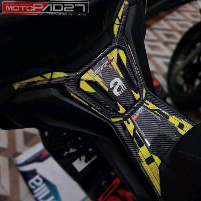 Stiker aprilia sr gt 200 Tankpad Deckpad Resin timbul Premium APRILIA SR-GT200