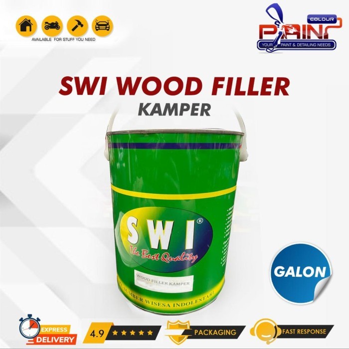 SWI WOOD FILLER GALON - 5 Liter