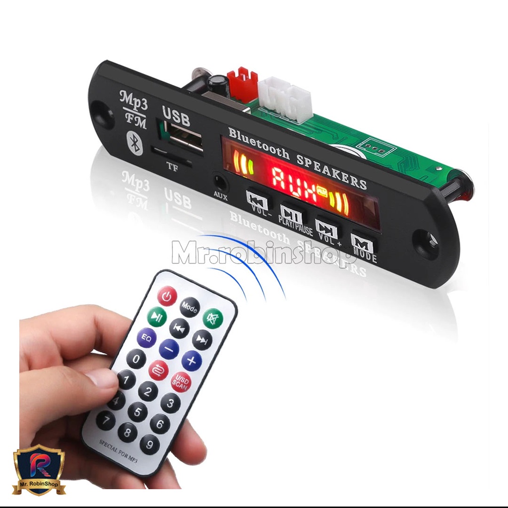 MODUL MP3 BLUETOOTH PLUS FM RADIO / KIT MODUL MP3 BT KIT MP3 KIT PEMUTAR LAGU MP3 USB PLAYER BLUETOOTH