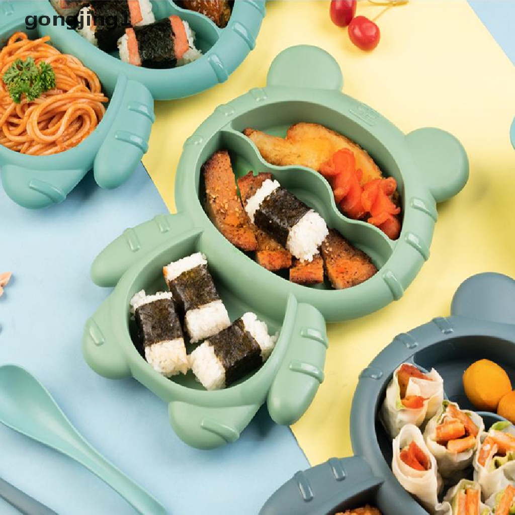 Ggg 4pcs /Set Kreatif Lucu Kartun Rumah Tangga Bayi Anak Makanan Peralatan Makan Set ID