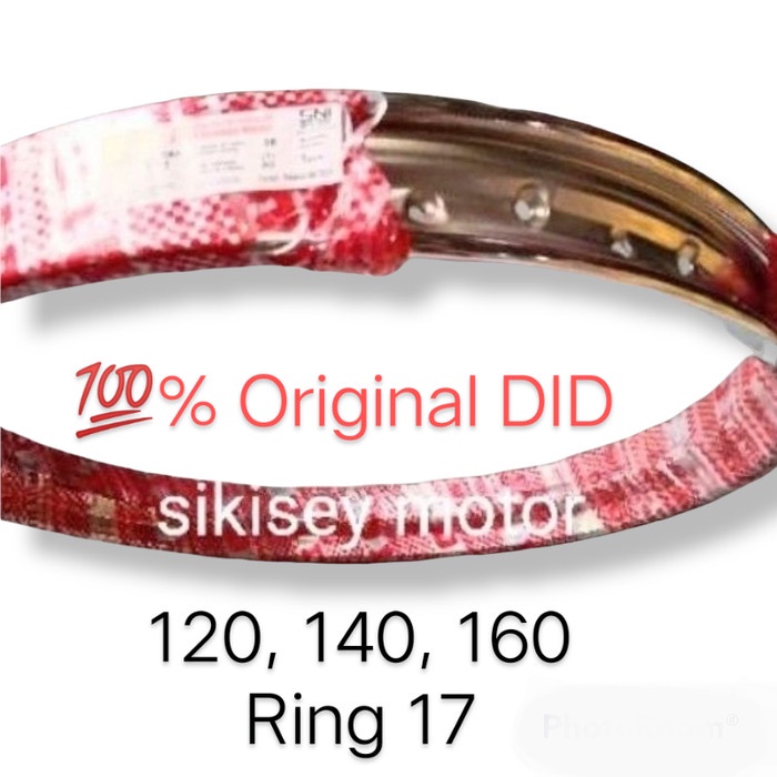 VELG DID 120 140 160 RING 17. ORIGINAL DID.