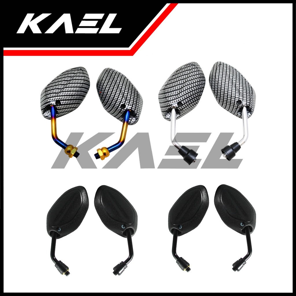 Spion Mini Honda Beat FI-Pop-Street-eSP/Vario 110-Techno 125/Supra X 125-Fit New/Revo-Absolute/Blade/Karisma /Grand/Spacy-FI/Scoopy Blue XX-Two-2 Tone-Bluexx Carbon-Karbon Kecil