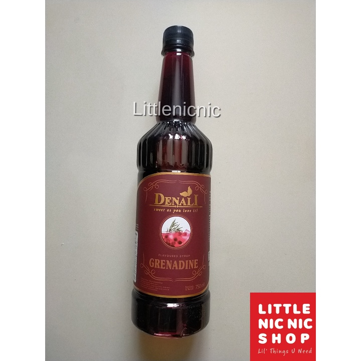 

Denali Grenadine Flavoured Syrup 750 ml sirup rasa minuman cafe