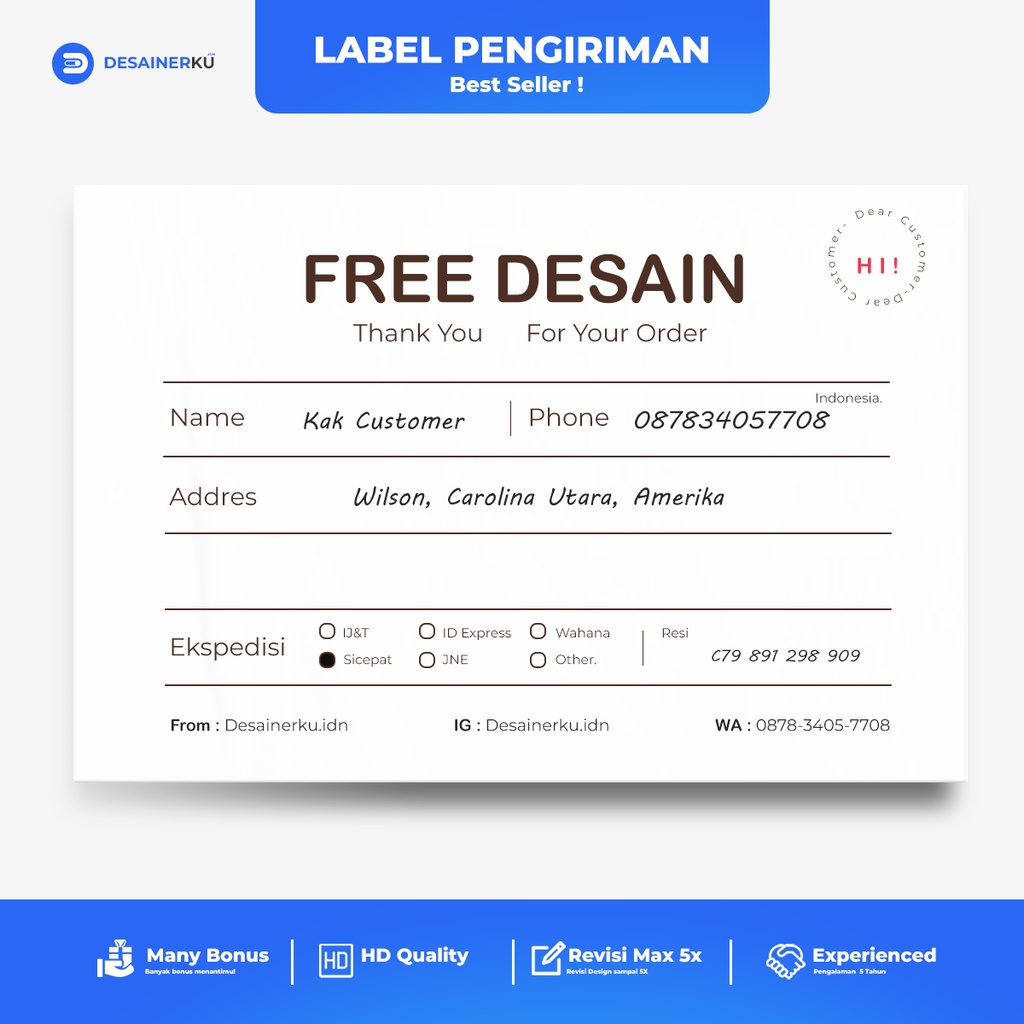 

LABEL PENGIRIMAN / LABEL PACKAGING / LABEL / LABEL SHOPEE