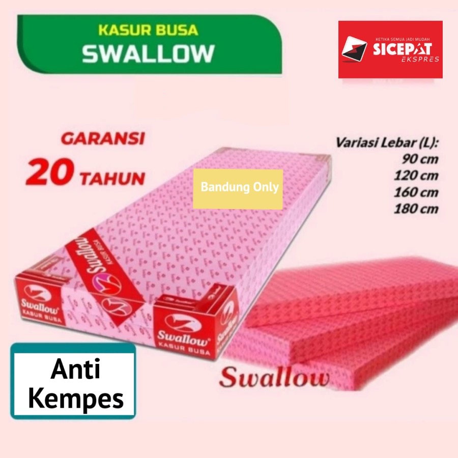 Kasur Busa Swallow Bandung Garansi 20 tahun