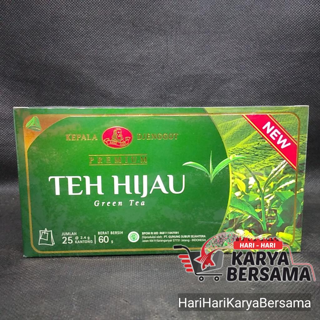 

KEPALA DJENGGOT PREMIUM TEH HIJAU BOX 25`S X 2.4GR