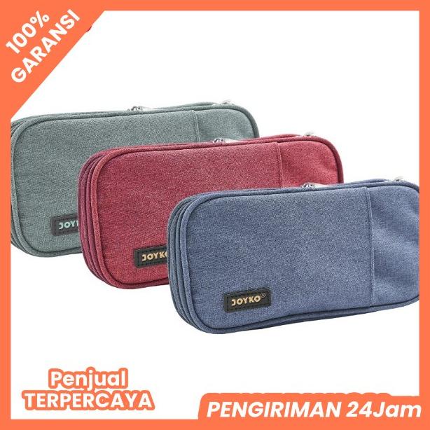 

KOTAK PENSIL / PENCIL CASE JOYKO PC-5004 / TEMPAT ALAT TULIS TERLARISS...,,,,,