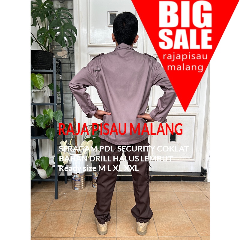RPM Baju Seragam Satpam Security Terbaru PDL SATU Bahan Drill Premium TERBARU