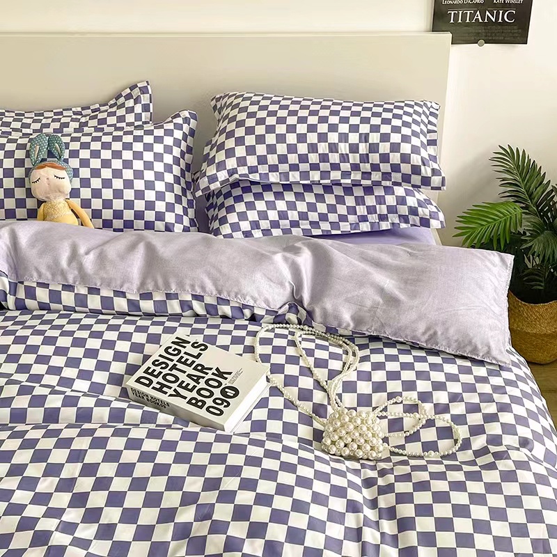 Selimut Katun Halus BedCover  Aesthetic Termurah Seprei Polyester Premium Sarung Bedcover Size 180x200CM Bahan Halus Premium Worldhome66