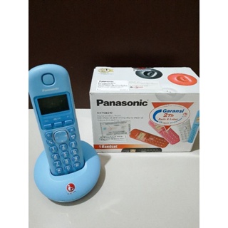 [PRELOVED] Panasonic Ori Wireless Telepon Biru