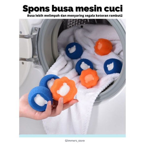 Magic Laudry Ball/ Spons busa mesin cuci