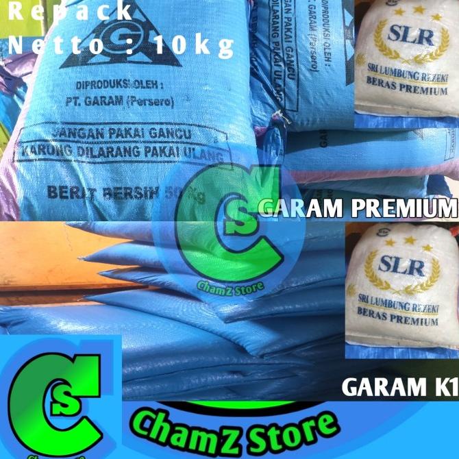 Garam ikan karungan 10kg / Garam ikan premium karungan / Garam cystal