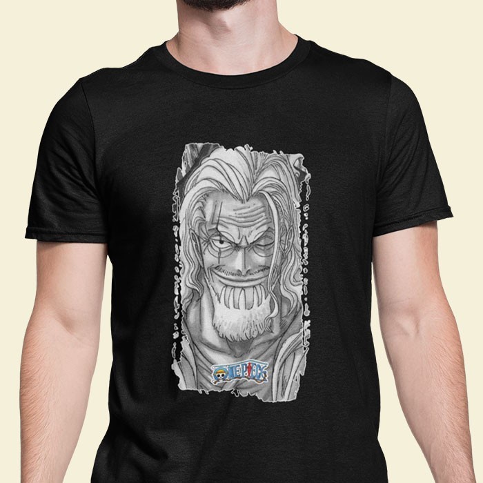 Jual Tshirt Baju Kaos Karakter Silvers Rayleigh One Piece Hitam Shopee Indonesia