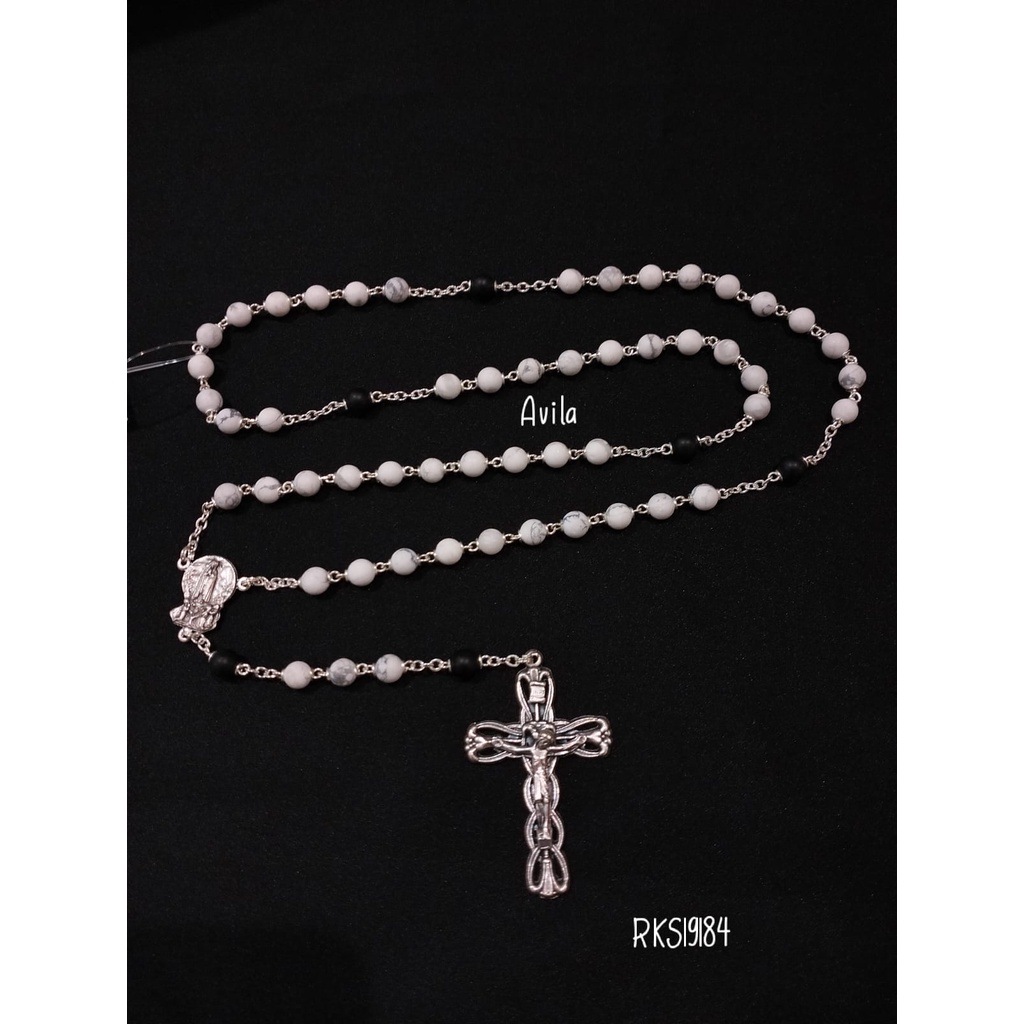 Rosario Howlite 6mm Toko Rohani