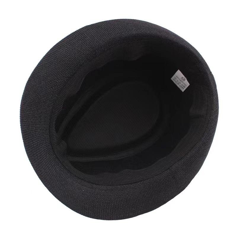 Topi Fedora Panama F1 / Topi Fedora Premium / Topi Fedora Kain Untuk Dewasa Import