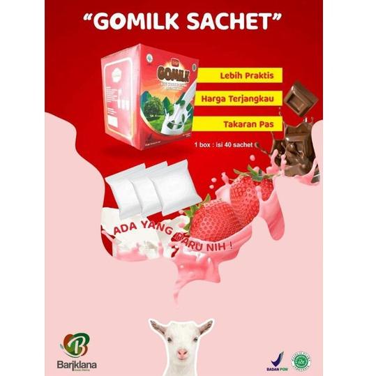 

((T-4&2➸)) Gomilk Sachet Susu kambing Etawa Plus Herbal bisa cod
