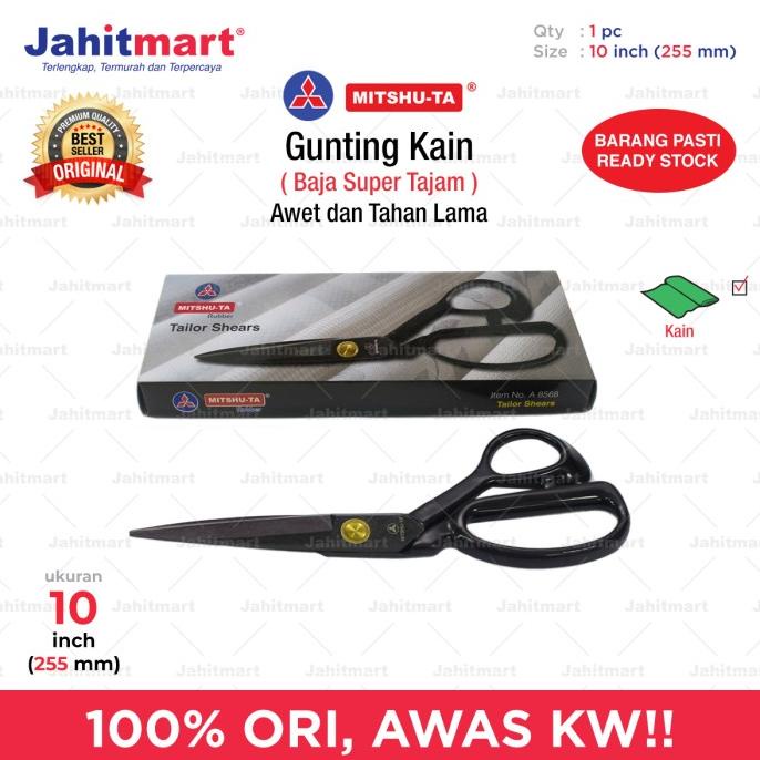 

[BISA COD] GUNTING "MITSHU-TA" TAILOR SHEARS 10