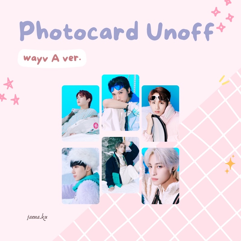 [SMTOWN] PHOTOCARD UNOFF WINTER SMTOWN 2022 NCT DREAM NCT 127 WAYV