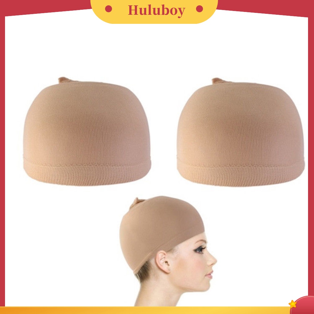 1 Pc Topi Stocking Wig Bahan Nilon Mesh Hollow Stretch Untuk Pria Dan Wanita