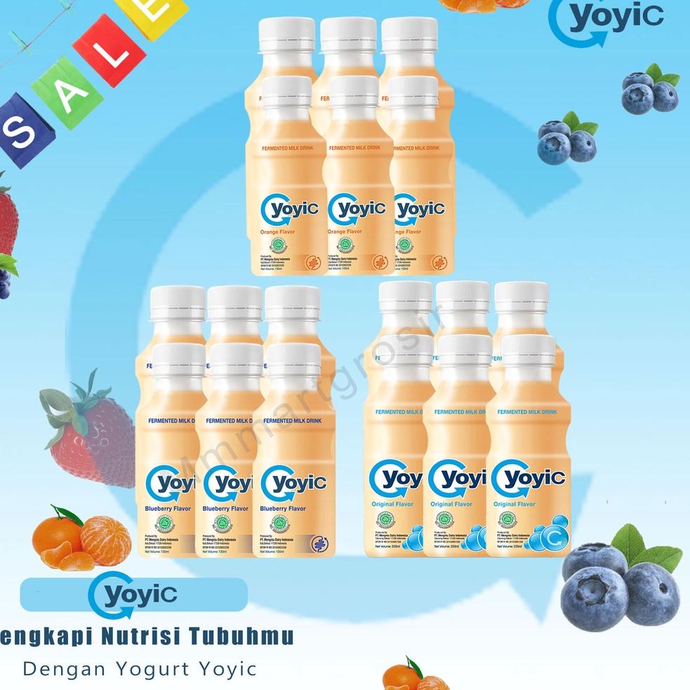 

[PRODUK IW7FV] YOYIC MINUMAN SUSU FERMENTASI 130ML / 6PCS 8N0