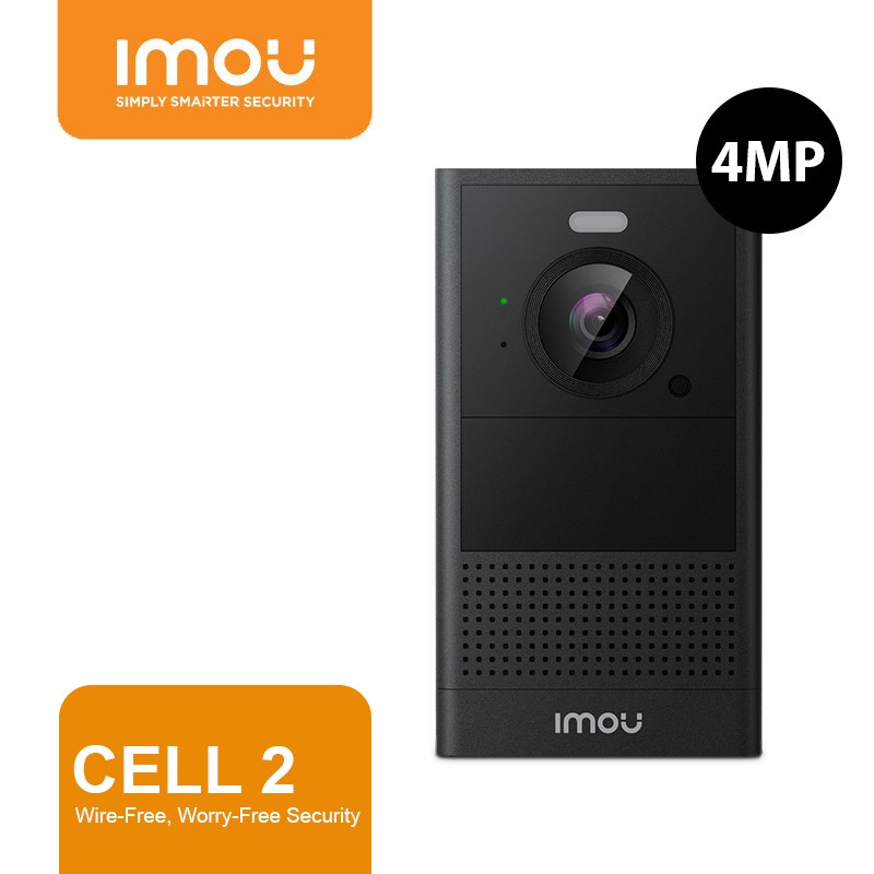 Imou Cell 2 4MP Full Color Night Vision Dual Band Wi-Fi 100% Wire-Free