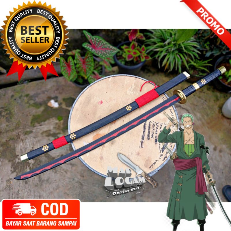 COSPLAY ANIME ONEPIECE!!! KATANA ENMA Hitam samurai Roronoa ZORO