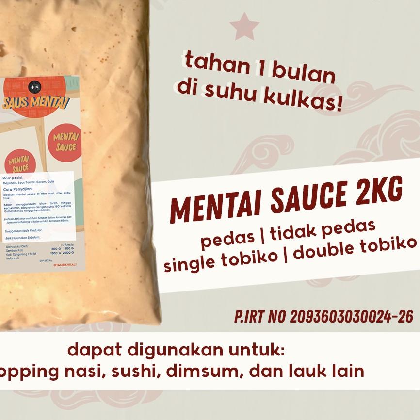 

GRATIS ONGKIR✅Mentai Sauce Saus Saos 2kg|KD5