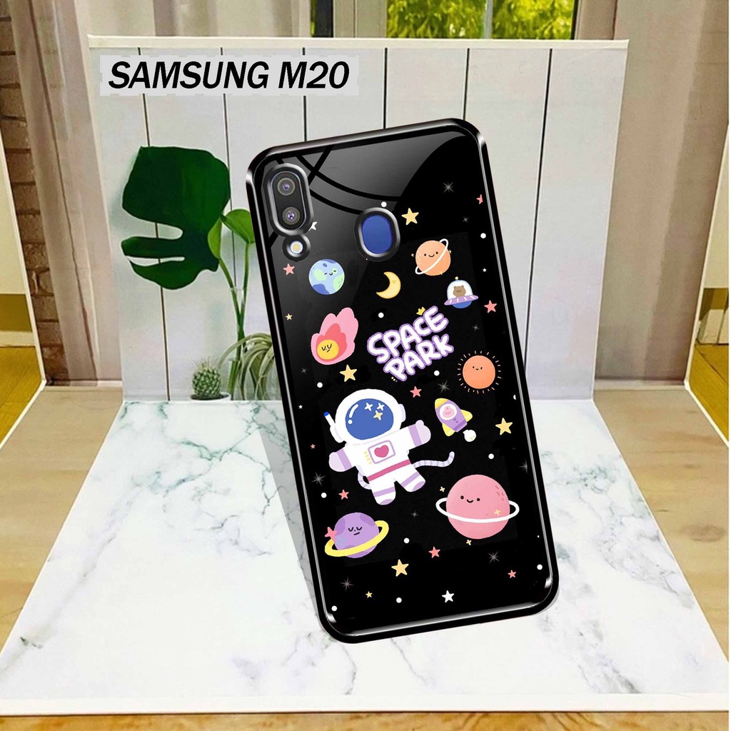Case Hp Samsung M20 - Case Samsung M20 Terbaru Sukses Case - Case Kaca M20 - Soft Case Samsung M20 - Sofkes Hp - Sarung Hp - Samsung M20 - Case Keren - Case Mewah - Case Kilau - Hard Case Samsung - [ SM-38 ] -