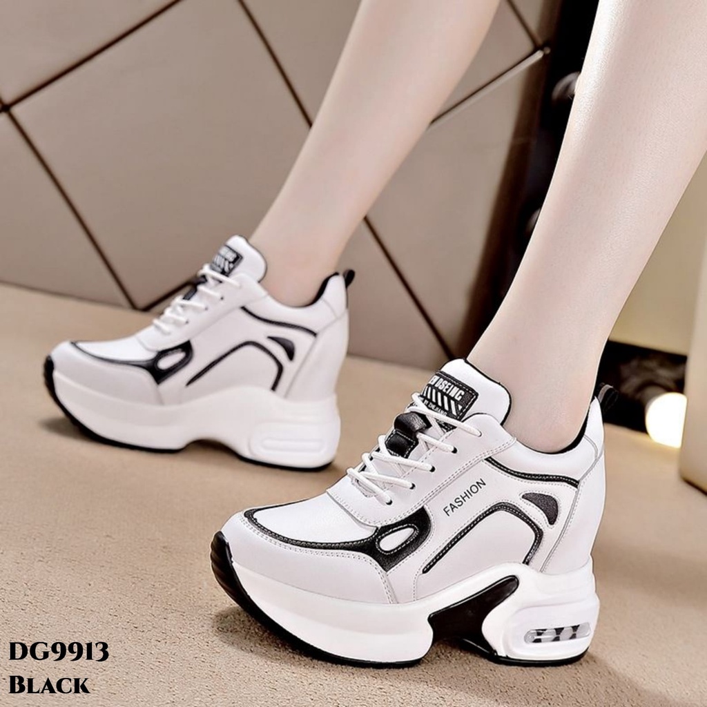 WYN SNEAKERS HIGH WEDGES FASHION KOREA DG9913