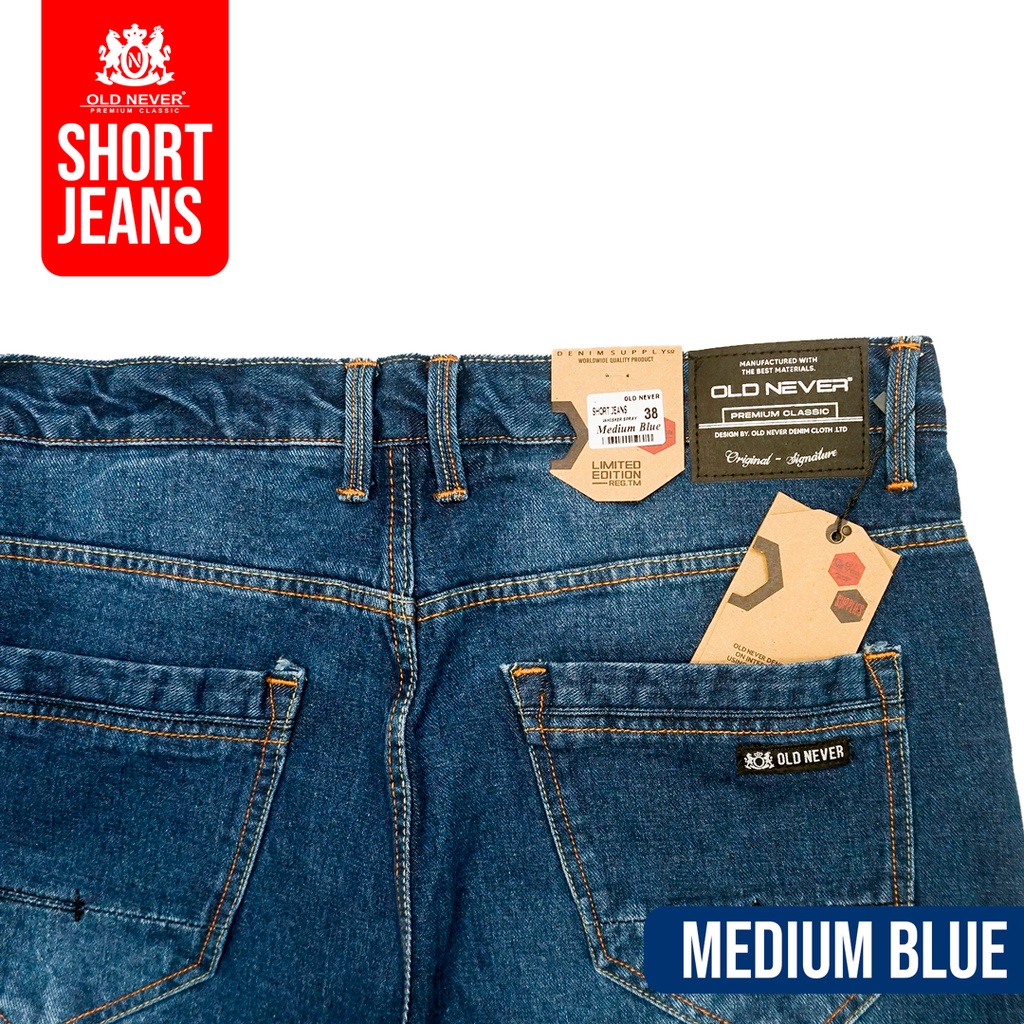 Old Never - Celana Pendek Jeans Jumbo