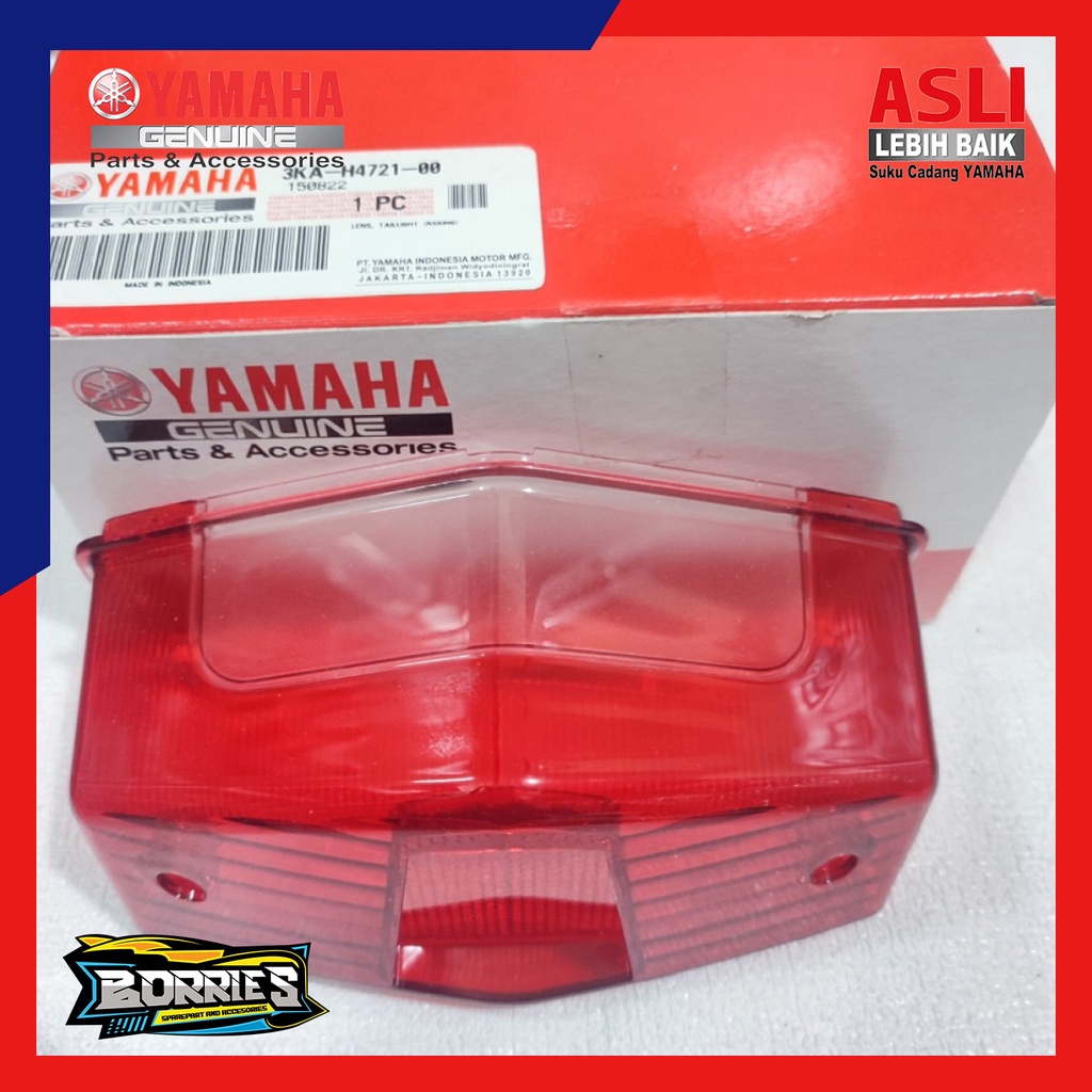 Mika Stoplamp Lens Taillight Lampu Belakang Original Yamaha RX KING NEW 3KA-H4721-00