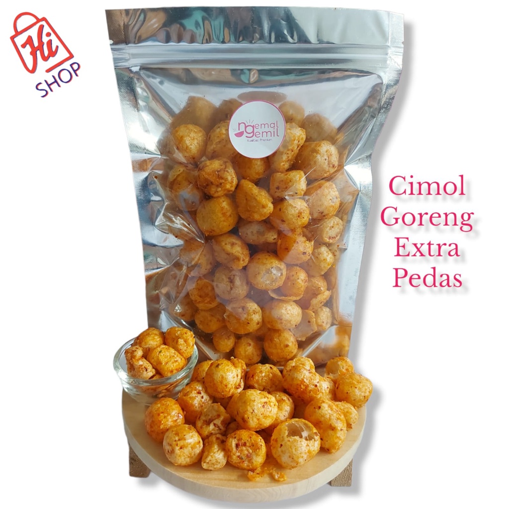 

Cimol Goreng Extra Pedas Cimol Pedas Mantap Homemade Kualitas Premium