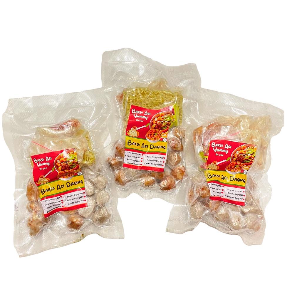 

❄ Bakso Korea Seafood lengkap dengan Mie 300gr ュ