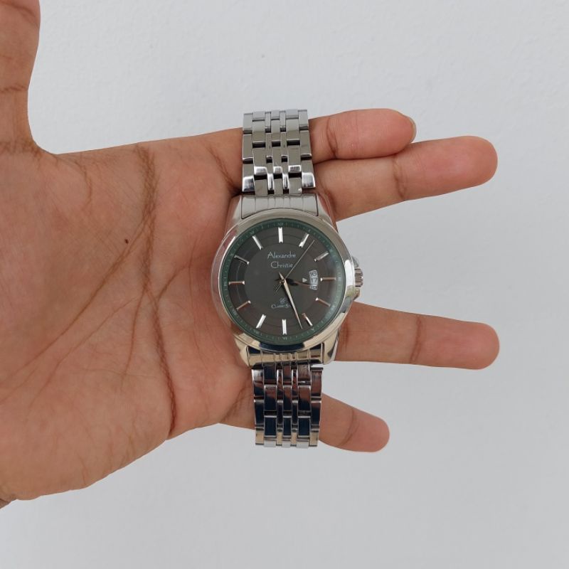 jam tangan Alexandre Christie AC pria cowok second bekas masih bagus ada box