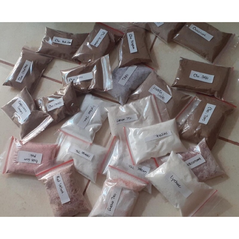 

bubuk minuman boba / minuman bubuk kemasan 100gram