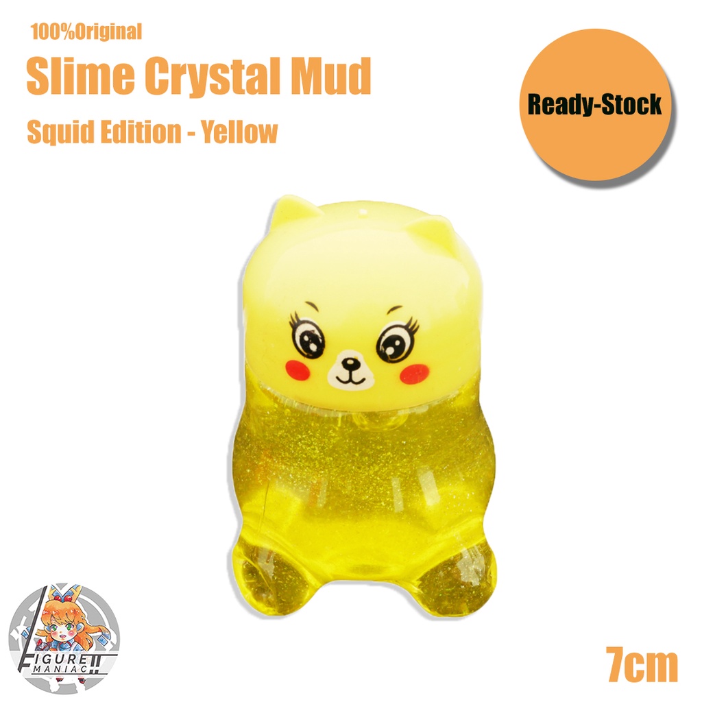 Mainan Anak - Slime SQUID Edition Import Premium Slime Lucu Cute Slime Aman Crystal Mud Galaxy Mud