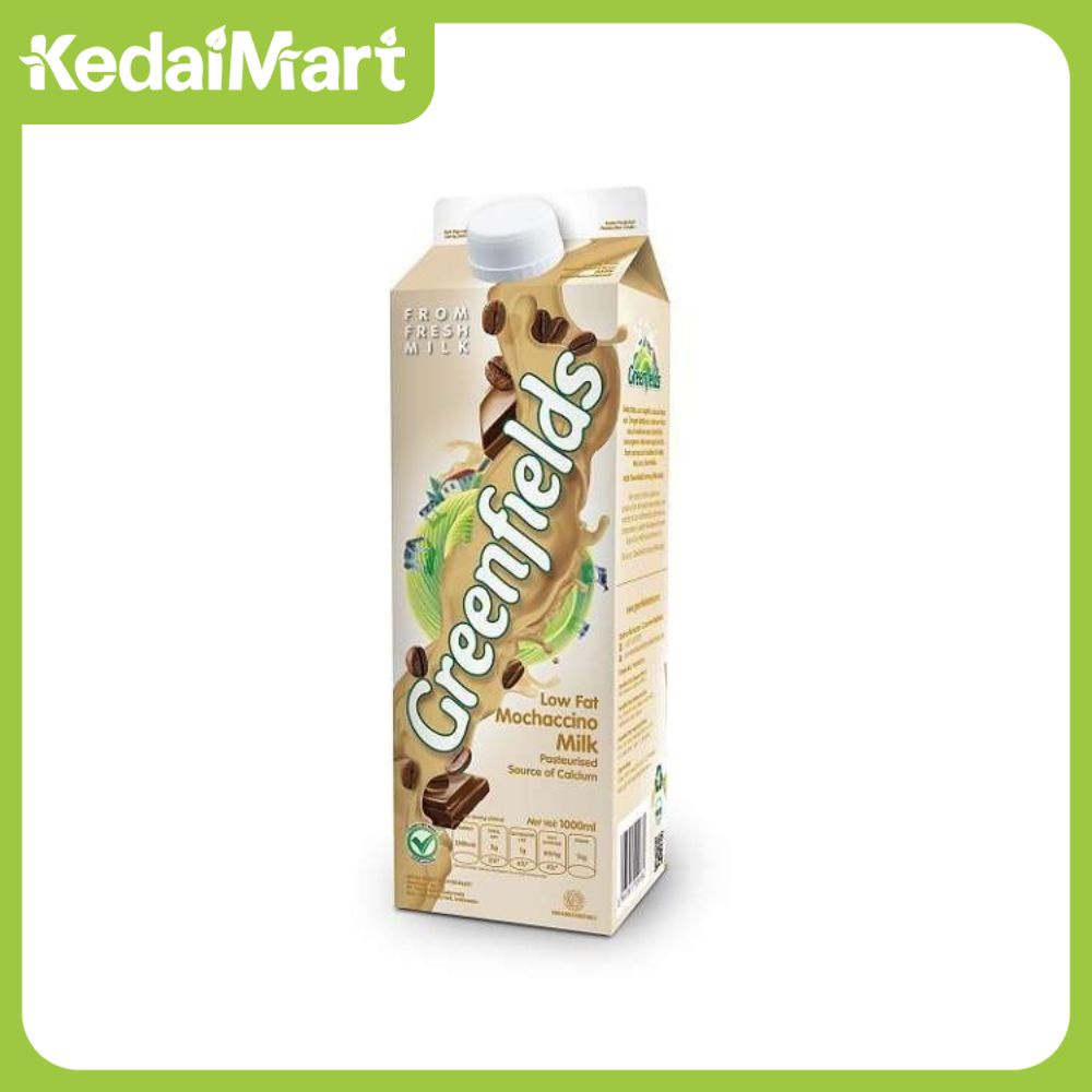 

Greenfields Fresh Milk Low Fat Machaccino 1000 Ml