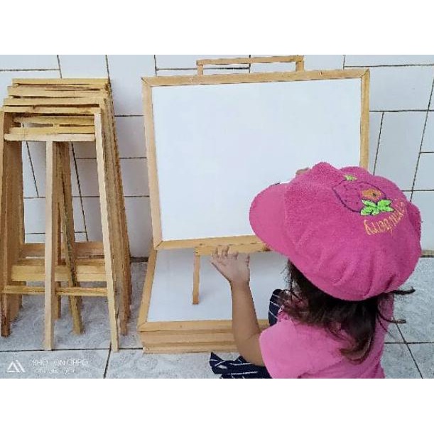 

<W-9E♫♪> Papan tulis anak free SEPIDOL + PENGHAPUS + PENYANDANG berkualitas