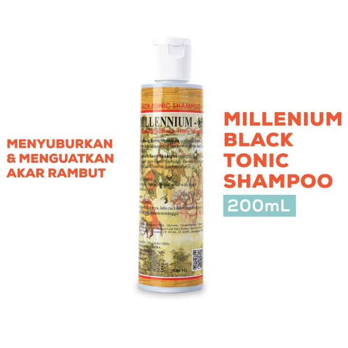 Satto Millenium Black Tonic Shampoo 200 ML