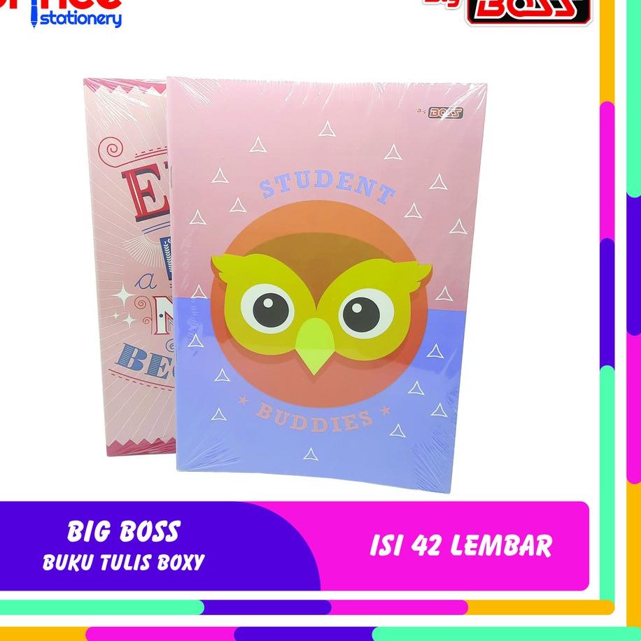 

✍ BUKU TULIS BIG BOSS ISI 42 LEMBAR ❝❞