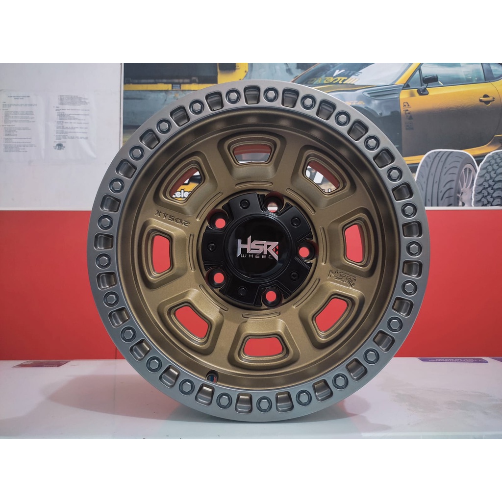 Velg Mobil Feroza Ring 16 HSR XTS02 lebar 8 pcd 5x139,7