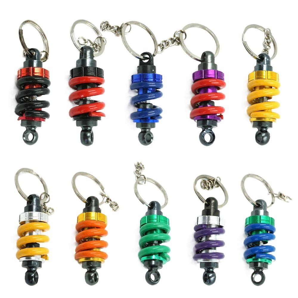 R-FLOWER Shock Absorber Universal New Shock Absorber Pendant Kunci Hias Gantungan Kunci Motor