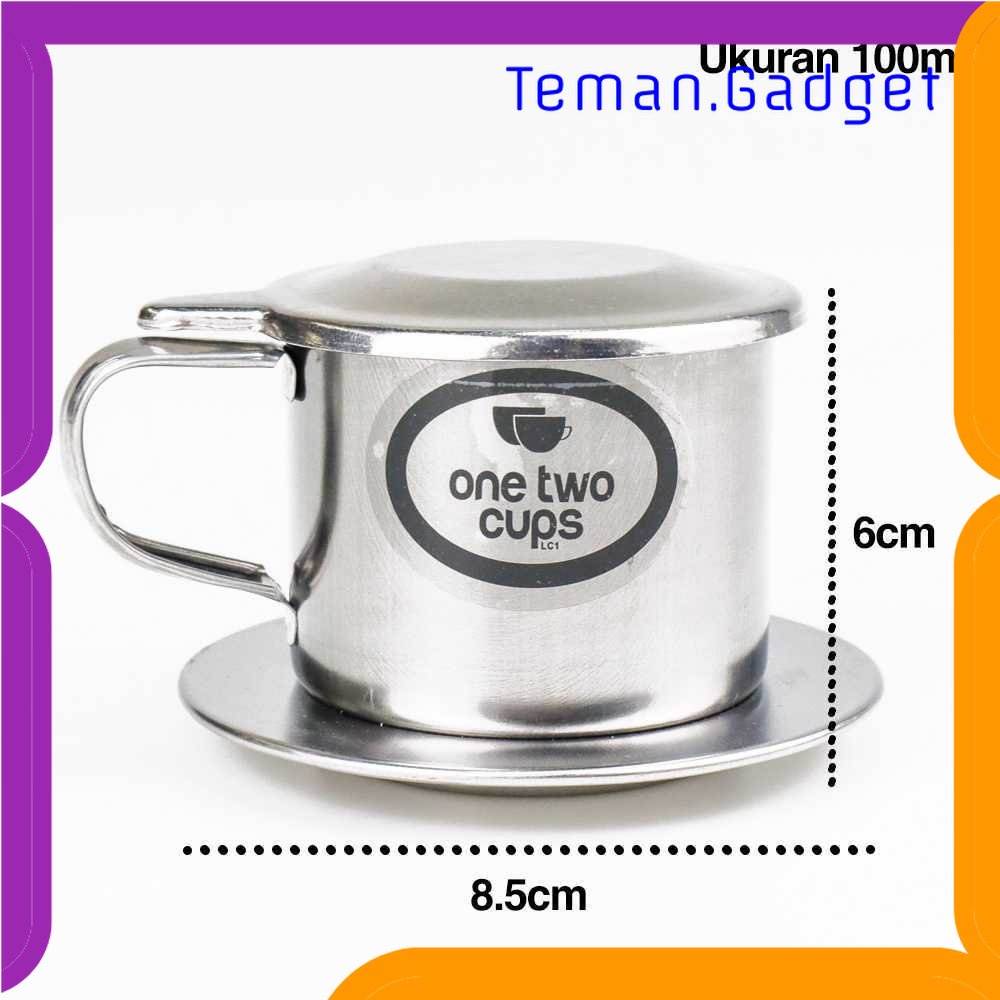 TG - DPR One Two Cups Filter Saring Kopi Vietnamese Coffee Drip Pot - LC1