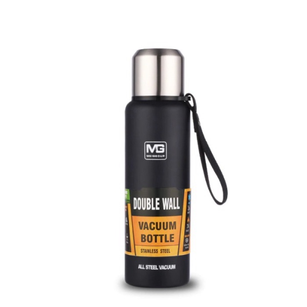 

Promo Botol Minum Thermos Stainless Steel 1000ml - WB90516 - Black Berkualitas